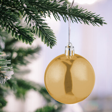 Relaxdays Set of 100 Christmas Baubles