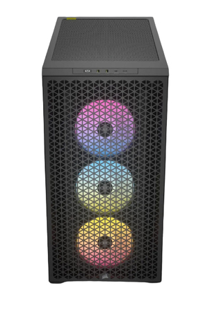 Корпус Corsair 3000D Midi Tower, чорний