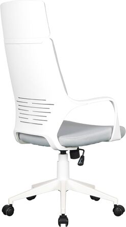 Офісне крісло SixBros. сірий/білий - 0898H/2253
