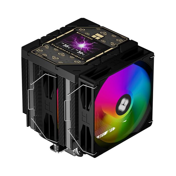 Кулер для процесора Thermalright Peerless Assassin 120 VISION MAX ARGB Black, 2 вентилятори TL-K12 PWM, 5