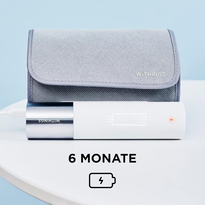 Withings BPM Core - Розумний тонометр з функцією ЕКГ та цифровим стетоскопом, сірий