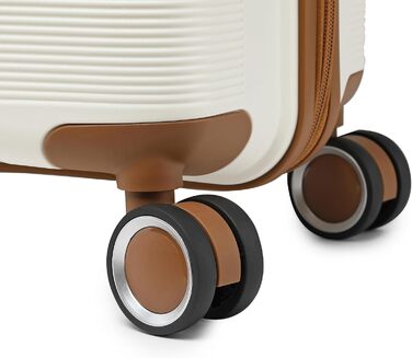 Чемодан British Traveller Mittelgroß: міцний валіза на 8 колесах з TSA-замком (66 x 43.3 x 28.5 см)