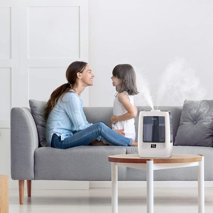 Ультразвуковий зволожувач повітря Winix L500 - 400 мл/год, 7,5 л резервуар, холодний/теплий пар, аромадифузор, автоматичний режим