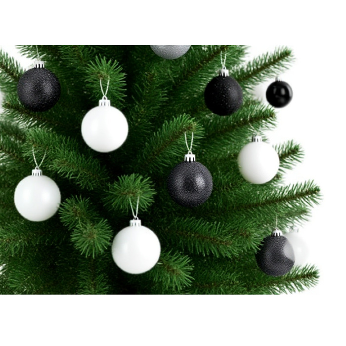 Relaxdays Set of Christmas Baubles