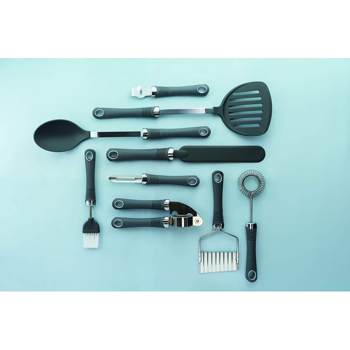 Відбійний молоток KitchenCraft Professional для м'яса, 28 см, нержавіюча сталь/алюміній, з м'якою ручкою