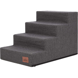 Сходинки для домашніх тварин Inari Graphit: 4 сходинки, антиковзаюча поверхня, 60x40x40 см