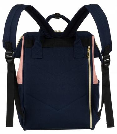 Міський рюкзак Peterson PTN ALFA NAVY+PINK, рожевий