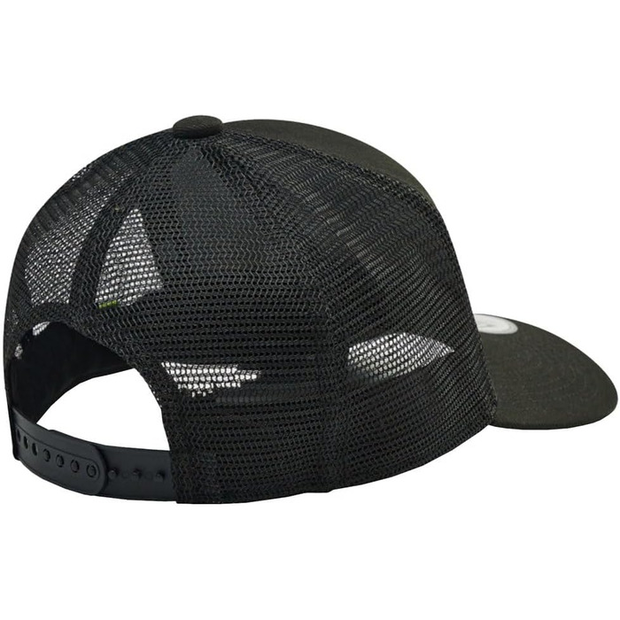 Кепка New Era чоловіча з козирком, чорна, універсальний розмір