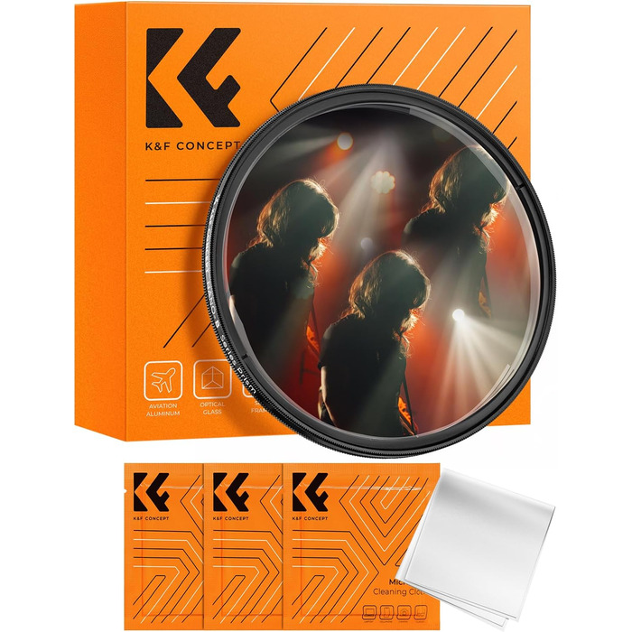 Фільтр-призма K&F Concept для камери, Nano-B серія, 67 мм, оптичне скло