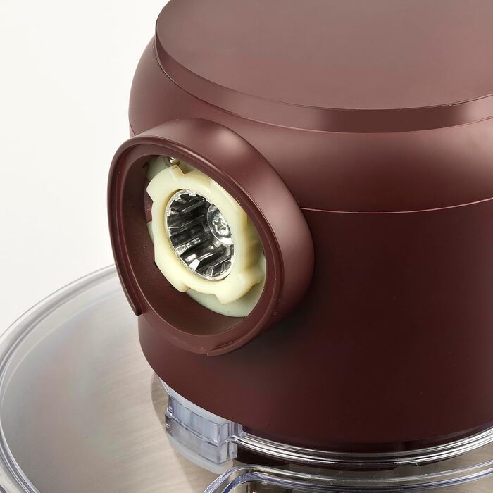 Кухонна машина Pastaio G3 Ferrari, 1800 Вт, 7 л, 6 швидкостей, чаша з нержавіючої сталі, аксесуари, зручний гак для тіста, Бордо