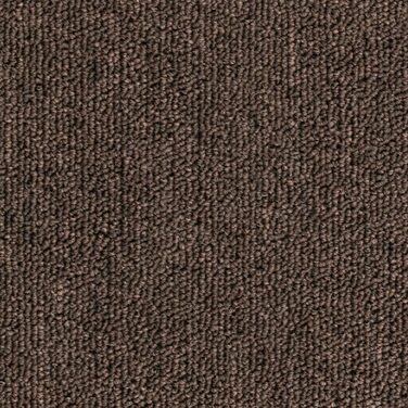 Ступінчасті килимки Kettelservice-Metzker Ariston для сходів, кавово-коричневого кольору, 15 шт. (64/20 см, напівкруглі)