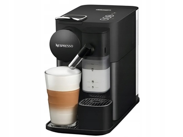 Капсульна кавомашина з капучинатором De'Longhi Lattissima One, 19 бар, чорна