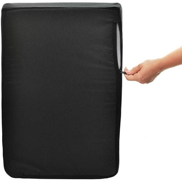 Сходинка для собак та котів, 40 см, 4 сходинки, велюр, чорний колір | Сходи для тварин на ліжко та в авто