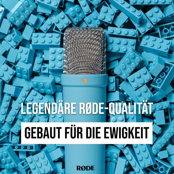 Мікрофон RØDE NT1 Signature Series: конденсаторний, з аксесуарами для запису вокалу та музики