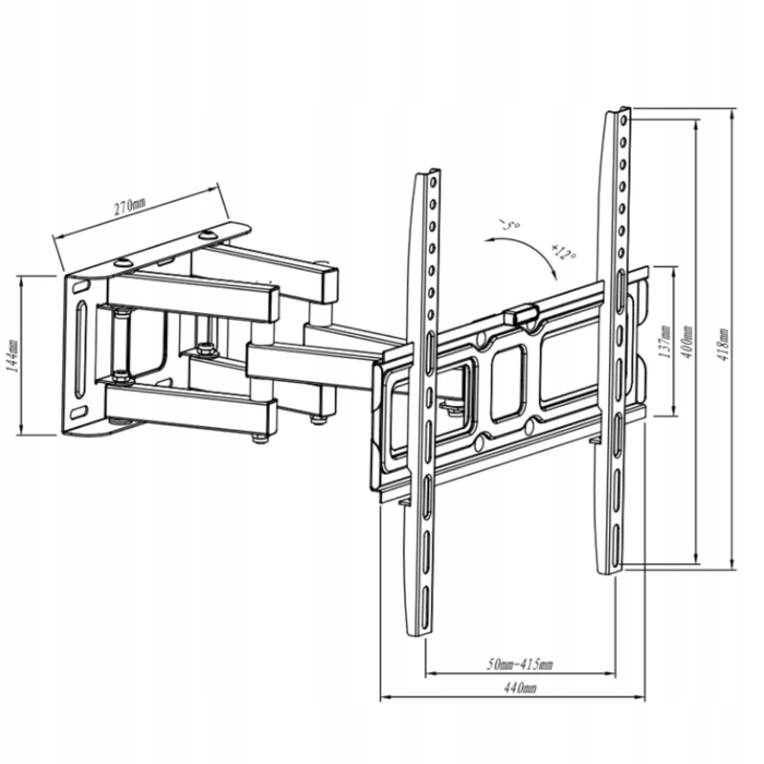 Кронштейн для телевізора GACHLINE GL003