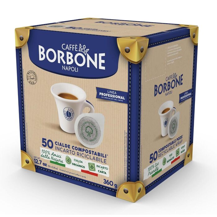 Кава в пoдах Caffe Borbone Miscela Blu (Синя суміш), ESE 44мм, солодка, 300 шт.
