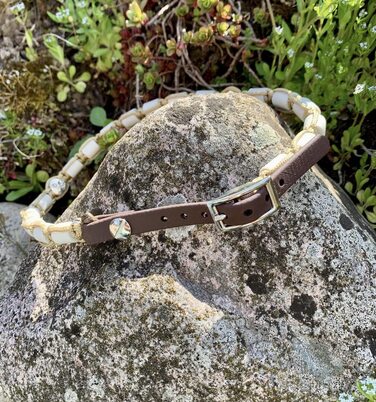 Нашийник для собак Pfoetchen-Welt EM-Keramik з паракорду. Персоналізація з ім'ям. Більше 100 000 варіантів.