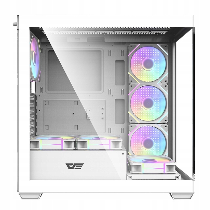 Корпус для комп'ютера Darkflash DS900 (білий) + 7 ARGB вентиляторів