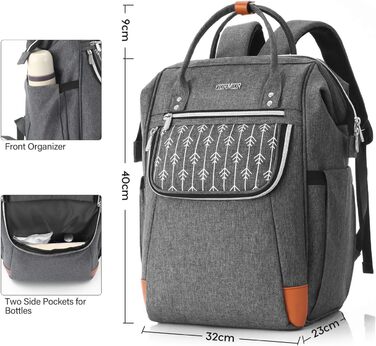 Жіночий рюкзак, шкільний рюкзак для дівчаток-підлітків, 15.6