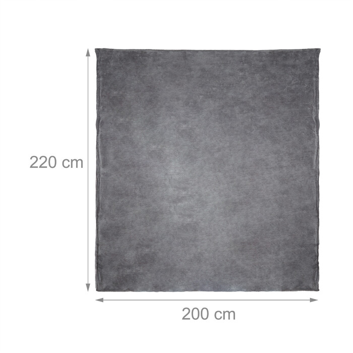 Relaxdays Fleece Blanket, Extra Large