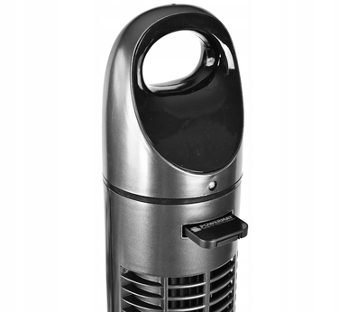 Колонний вентилятор Powermat SATIN TOWER-80, сріблястий/сірий