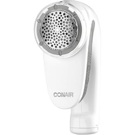 Портативний електричний тример для тканин Conair, акумуляторний, видаляч катишків і ворсу, білий