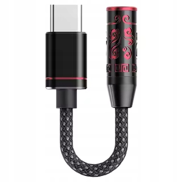 USB-C ЦАП та підсилювач для навушників FiiO x Jade Audio Jiezi A (3.5 мм), Black Red