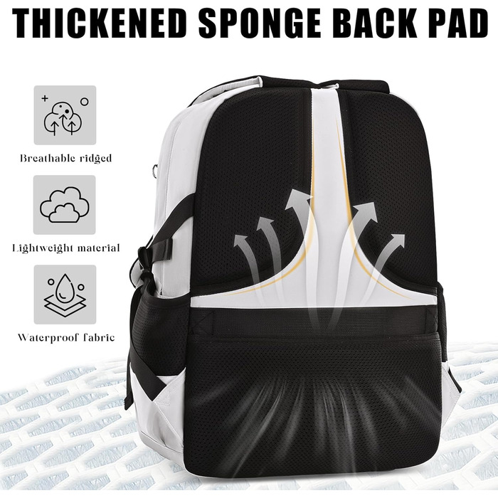 Чоловічий рюкзак для школи та подорожей, великий, водонепроникний, сірий