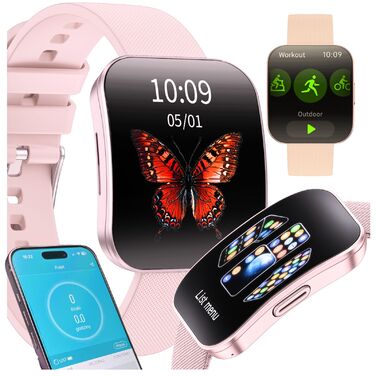 Смарт-годинник NXT.Gear CD03, жовто-золотистий, 1.85