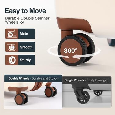 Чемодан VIPbox з жорсткою обшивкою, великий (75 см), розширюваний, легкий, з полікарбонату, з TSA замком, білий, M+XL (55+75 см)