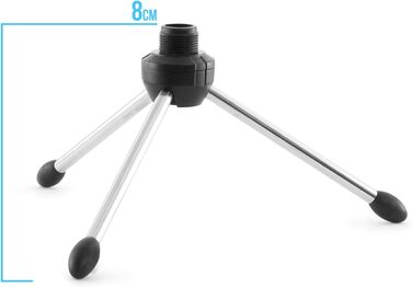 Підставка для мікрофона TIGER MCA49-BK для бас-бочки та гітарної колонки (складне, одинарне)