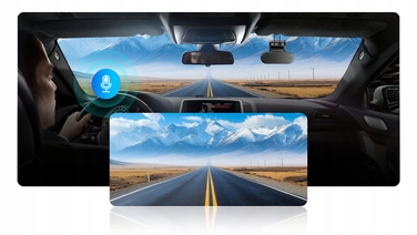 Автомобільний відеореєстратор Ddpai N5 Dual 4K UHD 140° з GPS та карткою пам'яті 128 ГБ