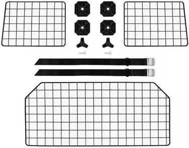 Бар'єр для собак у автомобіль SUV, авто, вантажівка - міцний дротяний бар'єр