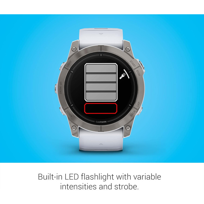 Годинник Garmin epix Pro (Gen 2) Sapphire Edition 51 мм: високопродуктивний смарт-годинник з інтегрованою ліхтариком та технологіями для тренувань