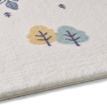 Taracarpet Rug for Children's Room, Kids' Rug and Teen Room Rug, Soft, Cozy, and Soft in Various Designs, Squirrel Brown, 080x150 cm
