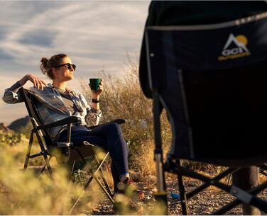 Зручне крісло для кемпінгу GCI Outdoor Eazy Chair - портативне, легке