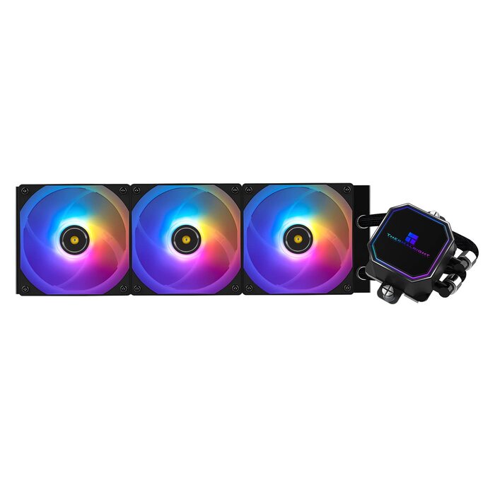 Система рідинного охолодження процесора Thermalright Frozen Prism 360 White ARGB, 360мм, 3 PWM вентилятори, для Intel LGA1700/1851/1200/115x та AMD AM4/AM5, Білий