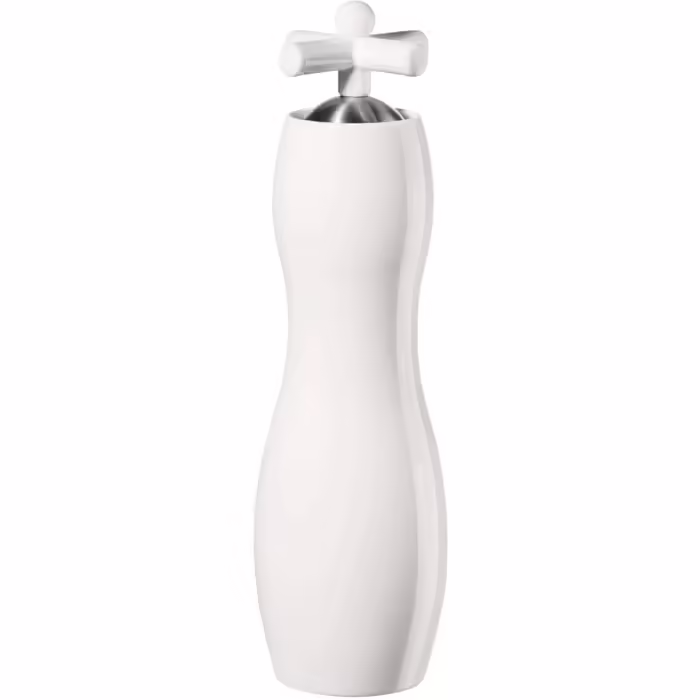 ASA 10390017 Salt and Pepper Shakers, Porcelain, 29.2cm, White