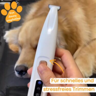 Триммер для собак PawTrim Pro - безболісний догляд за подушечками лап, електричний (1 шт)