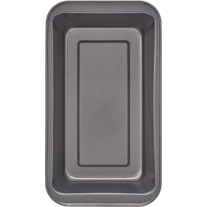 Amazon Basics - 22.8 cm Cake Pans, Non-Stick, Carbon Steel, 2-Pack & Amazon Basics - Non-Stick Baking Pan, Carbon Steel, 23.5 x 12.7 cm, 2-Pack
