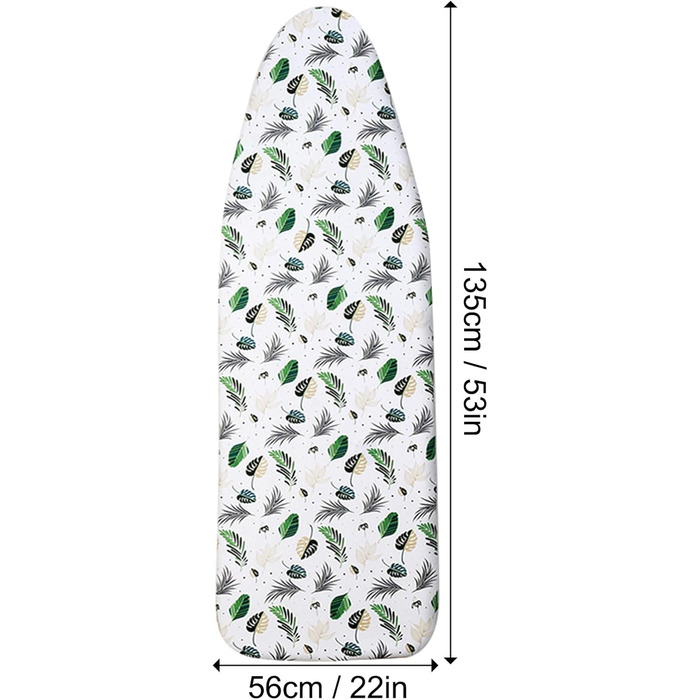 Чохол для прасувальної дошки універсальний 135 x 56 см, для парогенераторів та прасувальних столів, захисний чохол, легко встановлюється