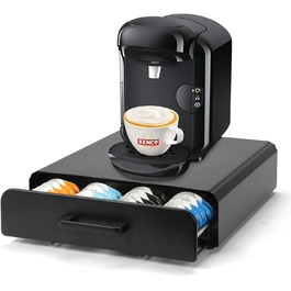 Організатор для капсул Tassimo (64 шт.) 2-в-1: тримач та підставка для кавоварки | SYSYLY