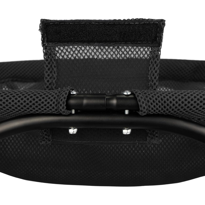 Крісло-гамак для котів Relaxdays, чорне, на стійці, 42 x 44 x 25 см