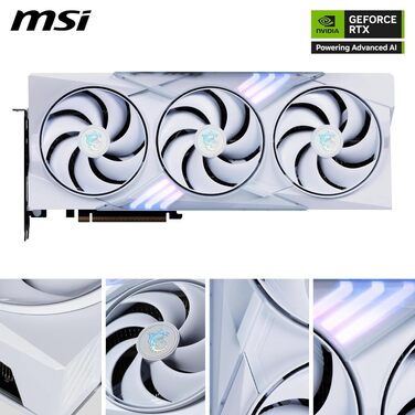 Відеокарта MSI GeForce RTX 5070 GAMING TRIO OC WHITE 12GB GDDR7, PCIe 5.0