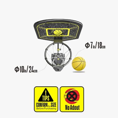 GILIKOKO Adjustable Basketball Hoop Set - Outdoor & Indoor Kids Basketball Set with Stand (110-190cm)