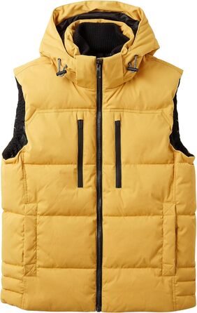 Жилет чоловічий Tom Tailor з капюшоном, утеплений, артикул 1037355 (XXL, Golden Fall)