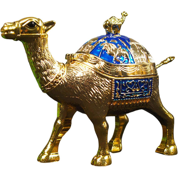 Sugar Bowls, Schmuck (Figurines), Metal Camels, Decorations, Sugar Glass for Kitchen Countertops, Cafe