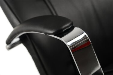 Офісне крісло обертове Stema ZN-9152, чорне, 70x123x70 см