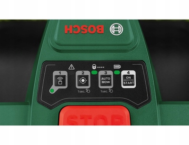 Робот-газонокосарка Bosch Visimow 18V-100 з акумулятором 1x4,0Ah