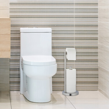 Relaxdays Standing Toilet Paper Holder